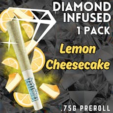 Frosteez Lemon Cheesecake Diamond Infused Preroll 0.75g