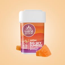 Wana (Fast Acting Gummies-Big Sky Sunrise