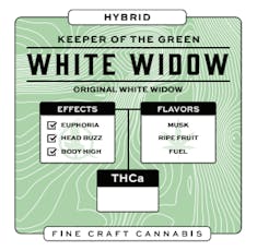 White Widow Flower
