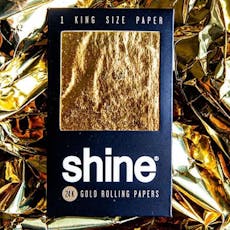 Shine Gold Rolling Papers 1.25 Size