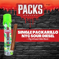 Packs NYC Sour Diesel 3pk Packarillo 2.25g (7073)