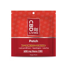 CBD Pain Patch 100 mg CBD Living