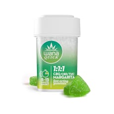 Wana Lime Margarita 1:1:1 Gummies