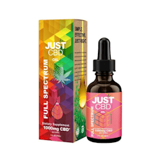 Just CBD 1000mg Tincture Full Spectrum