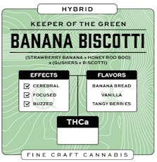 Banana Biscotti Mini Pre-Roll-10PACK