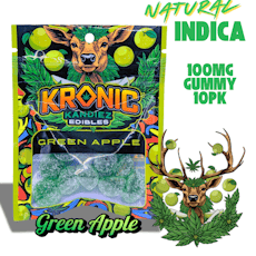 SATIVA SOUR GUMMY GREEN APPLE 105.10