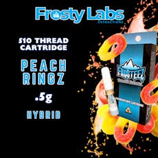 Frosteez Peach Ringz .5G Cartridge