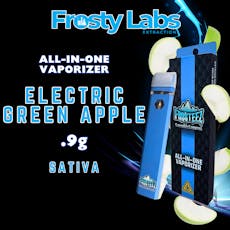 Frosteez Electric Green Apple .9G All In One Vape