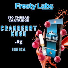 Frosteez Cranberry Kush .5G Cartridge