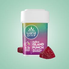 Wana Island Punch Quick Gummies