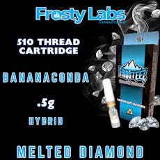 Frosteez Bananaconda Melted Diamond 0.5g Cart