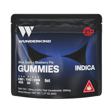 Blue Zushi x Blueberry Pie Gummies Black Line 5ct | Wunderkind - Regular