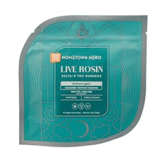 Hometown Hero 1:1 5mg Live Rosin Gummies - Northern Lights 1:1 5mg Live Rosin