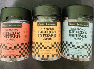 Diamond and Kief Infused THCa Pre Rolls 6 Pack - Alien OG Indica