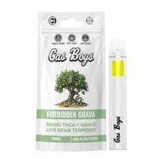 Gas Boys THCA Disposable - Forbidden Guava
