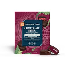 Hometown Hero Chocolate Bites - Raspberry Chocolate Bites 1:1 10mg