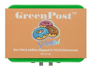 Green Post Frosted THCa Pre Rolls 5 Pack - Donuts