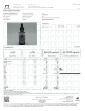 CBG/CBDa Mobility Tincture 4,000mg - Regular