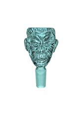 19mm OG Original Demon Face Glass Bowl (Teal)
