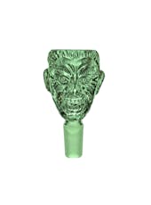 19mm OG Original Demon Face Glass Bowl (Green)