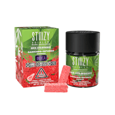Stiiizy - Sour Strawberry Gummies (100MG)
