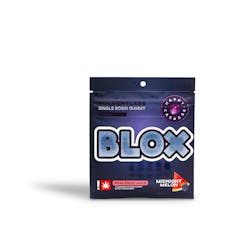 Happy Cabbage - BLOX Midnight Melon Hash Rosin Gummy 100mg - 0.42oz