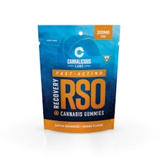Mango RSO Recovery Gummies, Sativa, 200mg