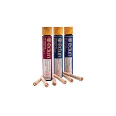 Edun - Live Rosin Pre-rolls - Grape Strudel x Dante's Inferno 2pk (I)
