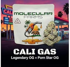 Molecular Farms | Cali Gas | Pre-Packaged Flower | 3.5g