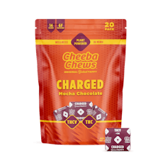 Cheeba Chews Sativa Mocha Chocolate 100mg THC : 50mg THCv