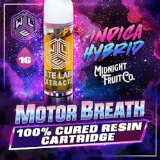 White Label Extracts - Cured Resin Cartridge - Motor Breath (1 gram)