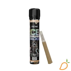 1g Peaches & Cream Triple Infused Preroll Ice Pack Rove