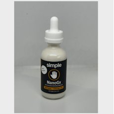 Simple NanoGx Water Soluble Tincture, 1200mg