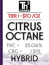 TH3 Farms - CITRUS OCTANE - Tier 1 Flower