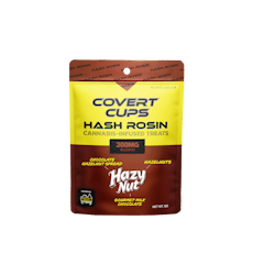 COVERT CUPS | HAZY NUT | HYBRID | HASH ROSIN EDIBLES | 200MG | REC
