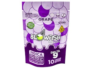 BFS Grape Indica Gummies 50mg THC