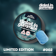 Dialed In Limited Edition Rosin Gummies 20pk (100mg) Salem Witch x Blue Ice