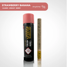 The Clear - TWAX Infused Preroll - Strawberry Banana (I) (1.0g)