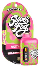 Super Fog TWISTED Jefe XL Plus Disposable 2g - Wild Watermelon