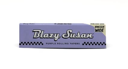 Blazy Susan - King Size (Wide) Purple Rolling Papers