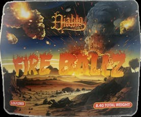 Diablo Fire Ballz 3.5g - Galactic Peaches