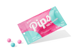 Gron | Milk Chocolate Pips | Sativa | 100mg THC