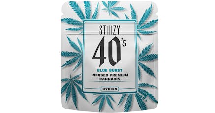 STIIIZY 40s | Blue Burst Infused Flower 2g