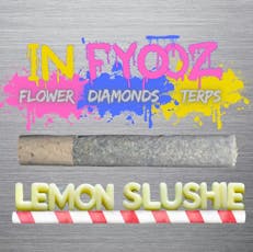 In"Fyooz Distillate Infused Preroll (1.0g) Lemon Slushie