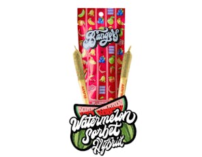Bangers - Watermelon Sorbet (Hybrid) 2pk Infused Prerolls 1.2g