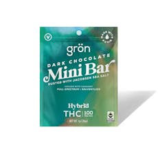 Dark Chocolate Mini Bar Hybrid I 100mg