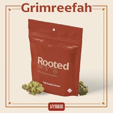 ROOTED - PREPACK - 3.5G - GRIMREEFAH - HYBRID