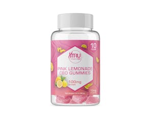 Tru Infusion CBD Gummies: Pink Lemonade 100mg