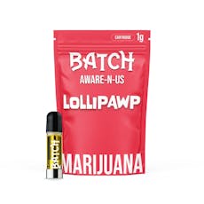 Batch - 1g Flavor Cartridge - Aware-N-Us Lolli Pawp (Hybrid)