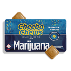 Cheeba Chews | Taffy | Trifecta Caramel 100mg